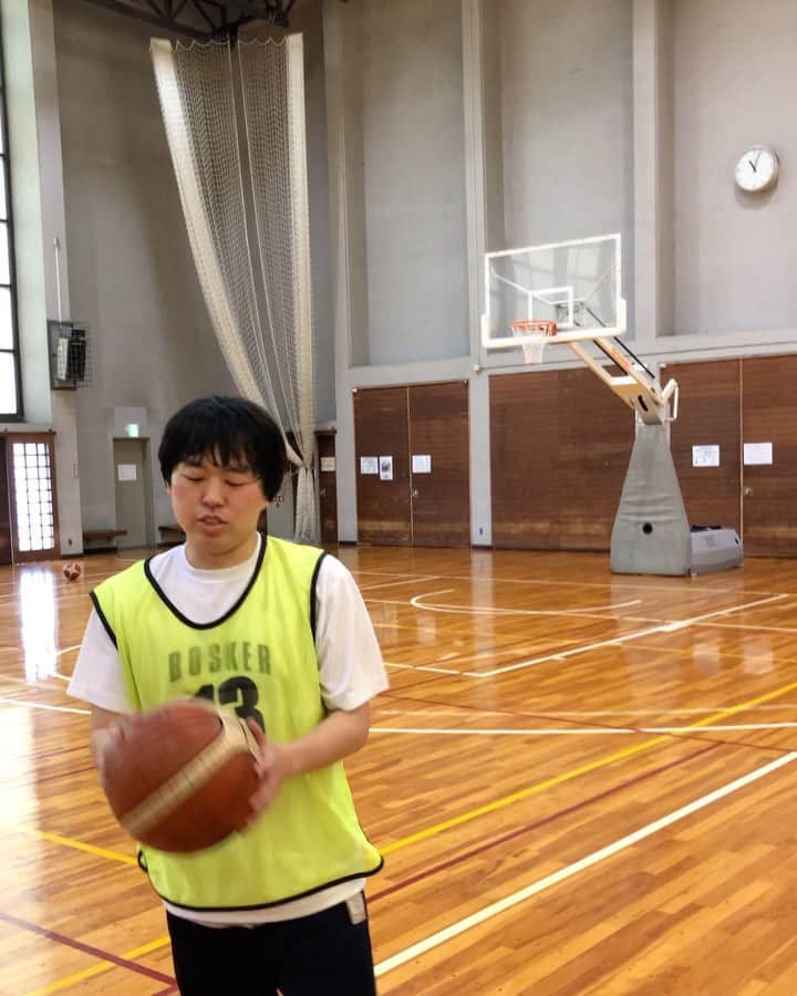 かみちぃはバスケットボールが得意