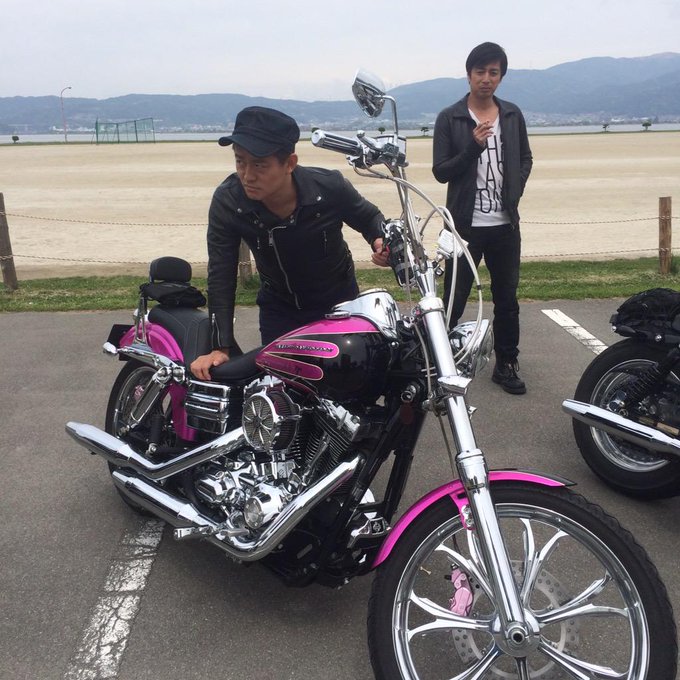 井戸田潤はかなりのバイク・車好き