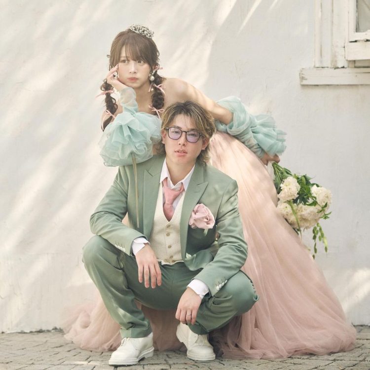 インスタでも結婚を報告