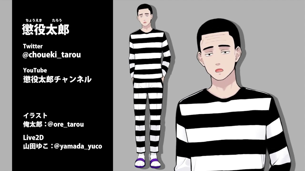 懲役太郎のイラスト担当（中身？）の人の名前は「俺太郎」