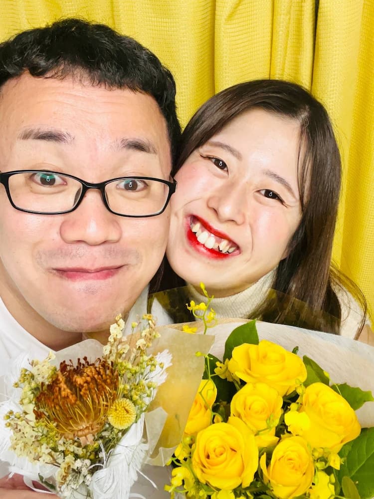 2023年に同じピン芸人のアイドル鳥越さんとの結婚を発表