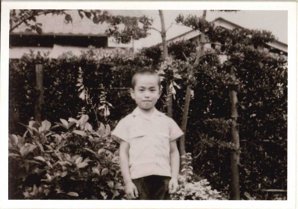 5歳の頃の志村けんの写真