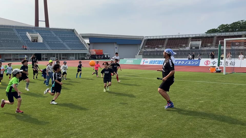 ブラジルでは、すごいメンバーとサッカーを楽しむ