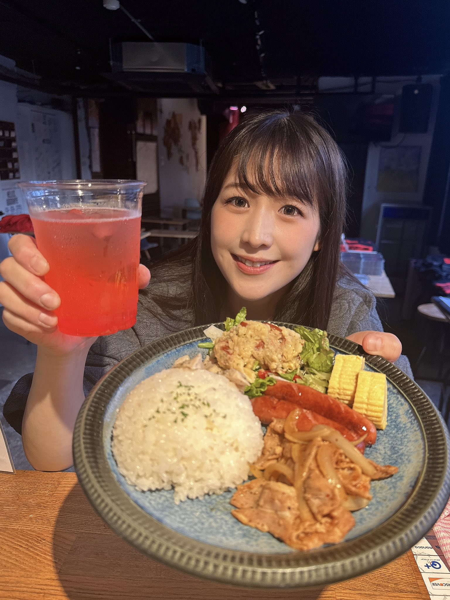 上原わかなはじつは大食い