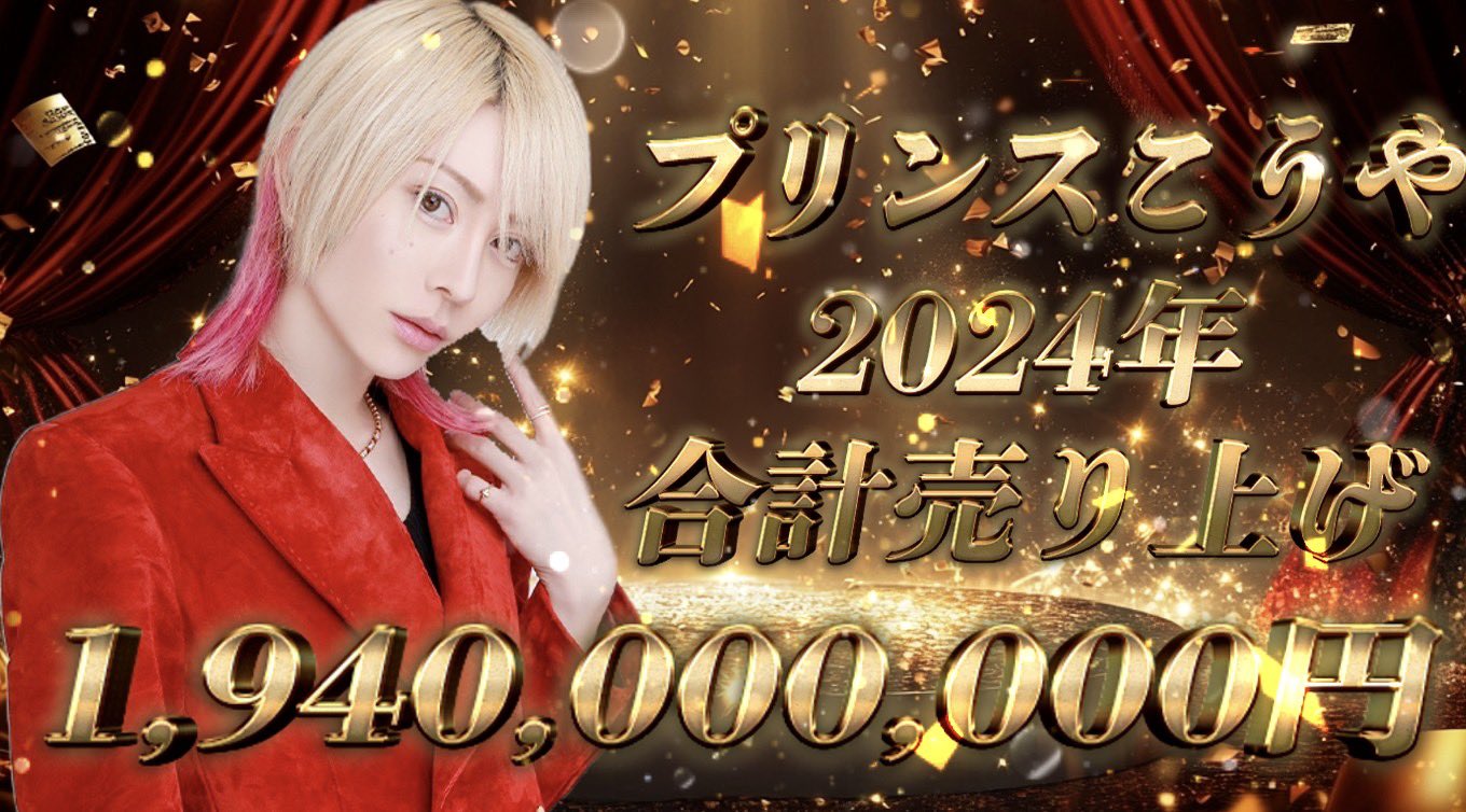 プリンスこうやは人気のホスト